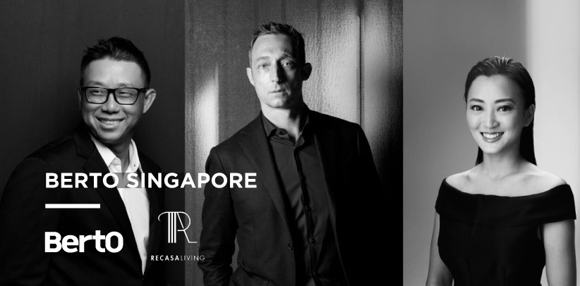 BertO открывает свой первый шоу-рум в Азии в Сингапуре