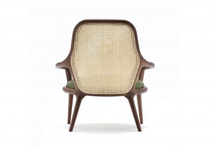 Кресло для гостиной дизайн Patti - вид сзади - БертО