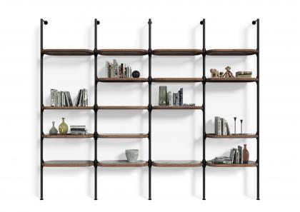 Книжный шкаф по дизайну Ian композиция по четыре - БертО
