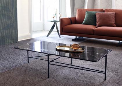 Квадратный столик Riff для гостиной marmo Marquinia