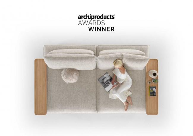 Диван David Cinema с глубоким сиденьем - BertO