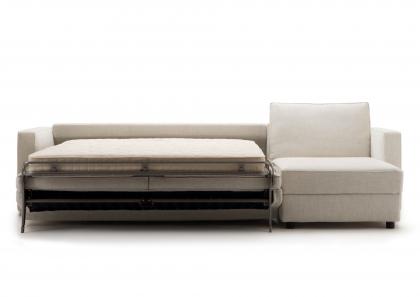 диван-кровать Gulliver с шезлонгом по заказу - матрас cm 160 x Гл.200 x Выс.14