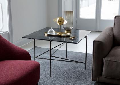 Квадратный столик Riff для гостиной - cm L.80 x P.80 x H.52