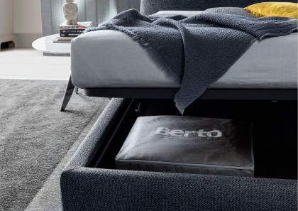 Современные кровати контейнер Soho - Berto Salotti